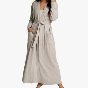 Barefoot Dreams Cozy Cream Robe